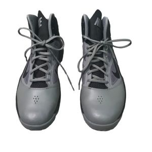 Nike Men’s 11.5 Gray and Black Basketball Shoes